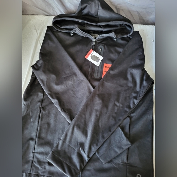 NEW- Mondetta Men's Black Performance Jacket,  Size Medium - Picture 4 of 6